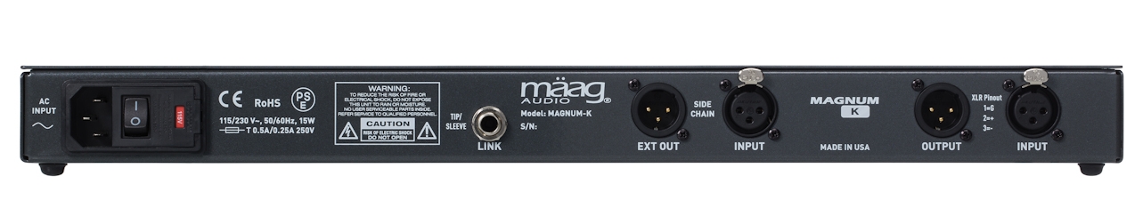 Maag Audio MAGNUM-K Single Channel Compressor