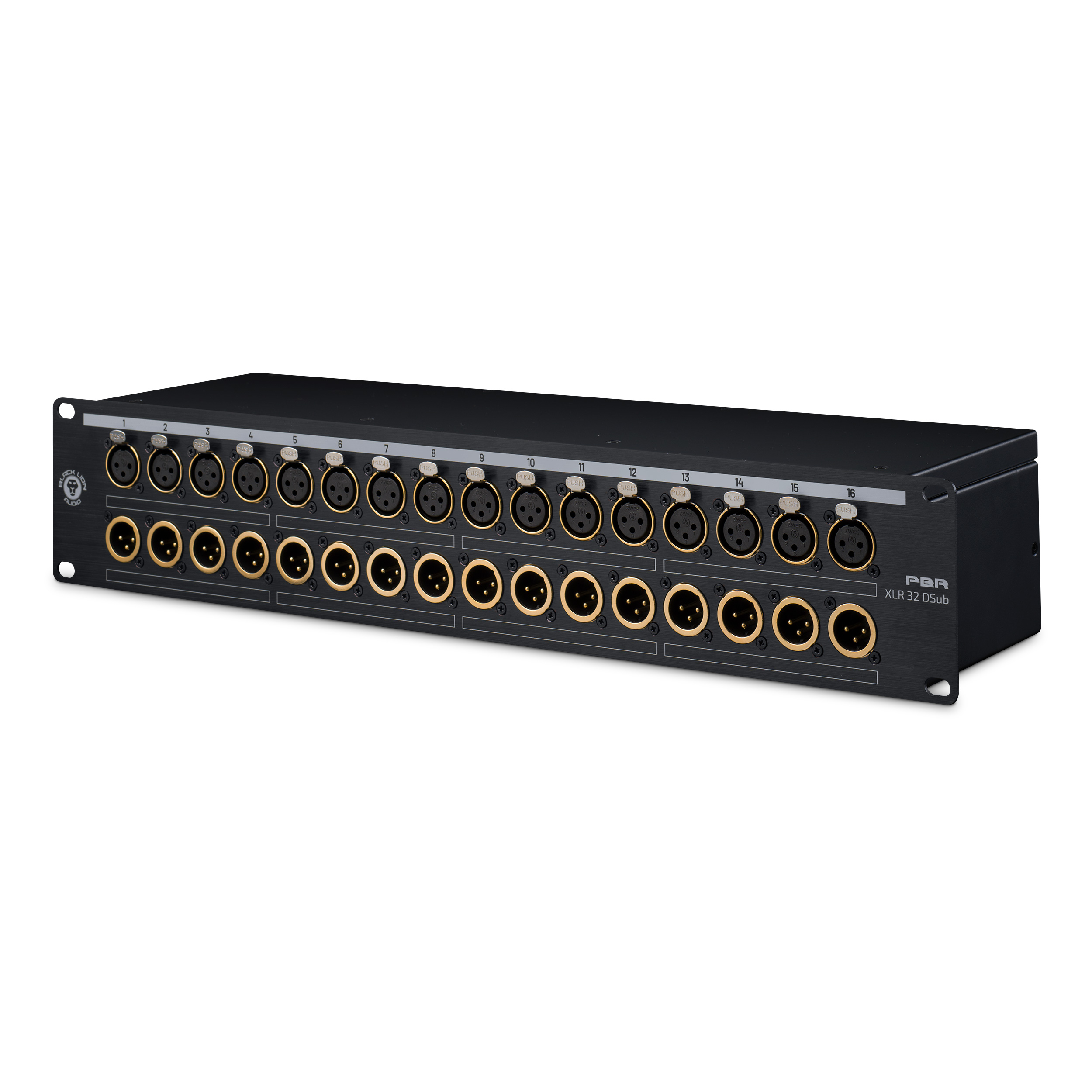 Black Lion Audio PBR XLR 32 D-sub Patchbay