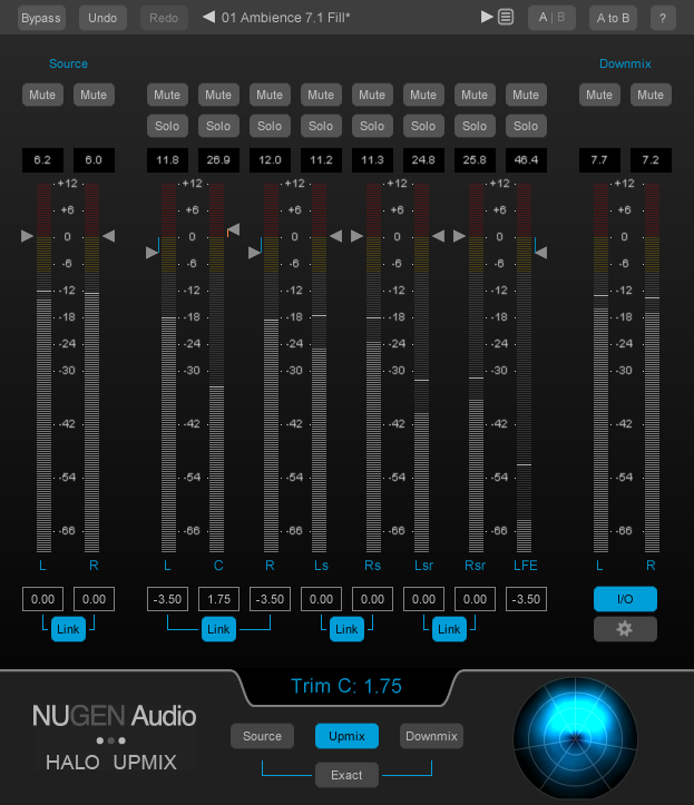 Nugen Audio Halo Upmix