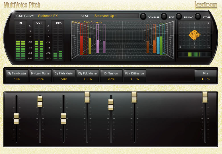 Lexicon PCM Native Multi Voice Pitch