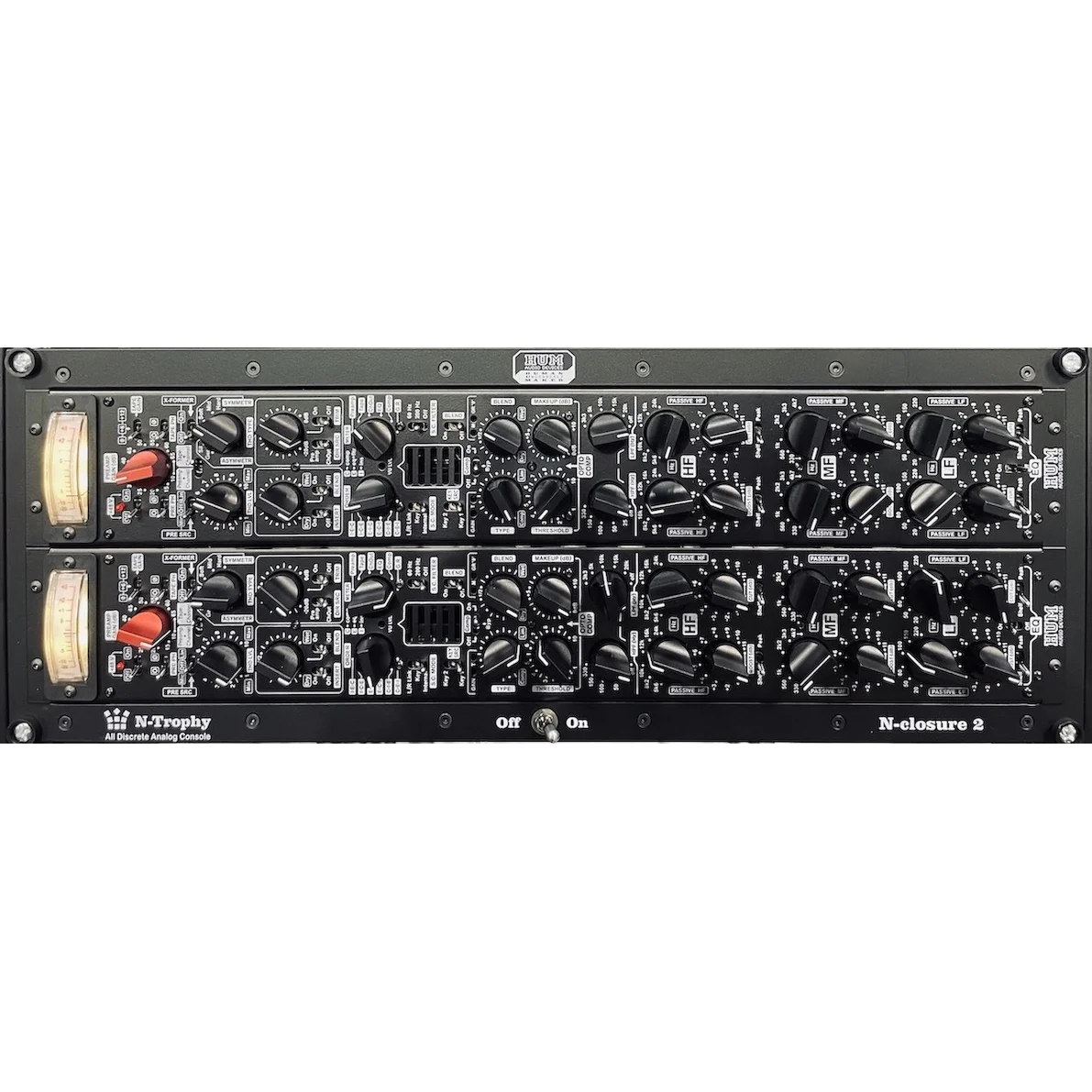 HUM Audio N-Closure 2 Channel Strip Rack