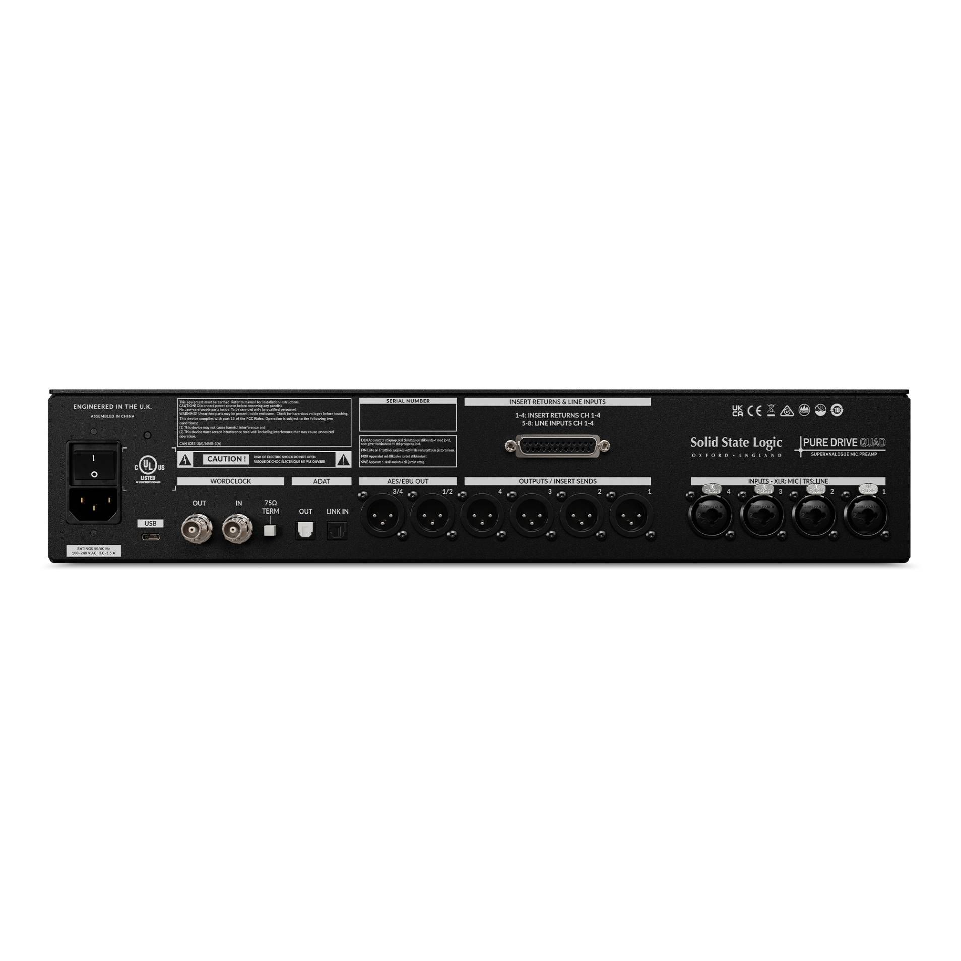 Solid State Logic SSL Pure Drive Quad