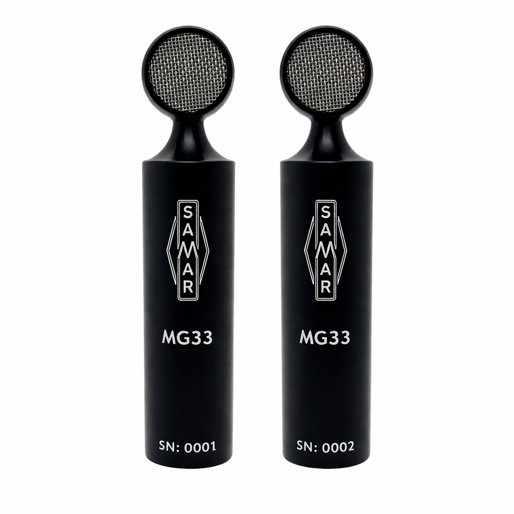 Samar MG33 Cardioid Side Addressed SDC Matched Pair