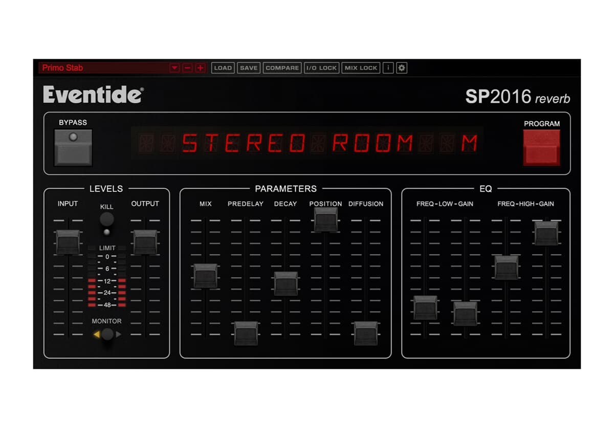 Eventide SP2016 Reverb