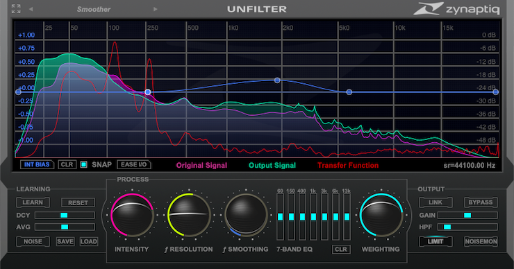 Zynaptiq Unfilter (Download)